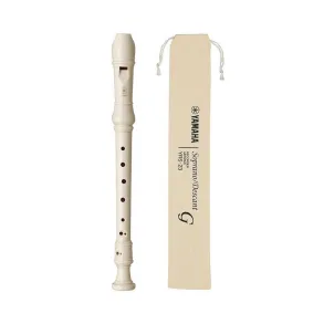 Flauta Dulce Soprano Escolar YAMAHA YRS23 con Funda Desarmable