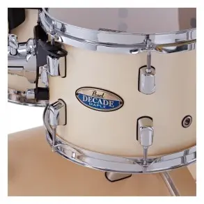 Bateria Pearl Decade Maple 5 Cuerpos Satin Gold Meringue