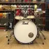 Bateria Pearl Roadshow 5 Cuerpos Bombo 22 Fierros + Platillos Red Wine