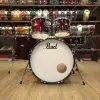 Bateria Pearl Roadshow 5 Cuerpos Bombo 22 Fierros + Platillos Red Wine