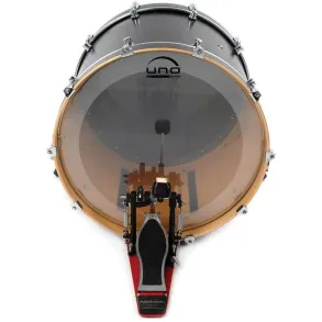 Parche Uno by Evans 22" EQ4 Transparente Capa Simple UBD22EQ4