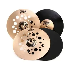 Set De Platillos Paiste Hi Hat 12" + Ride 12" + Crash 12" PSTX DJSET