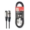Cable Stagg XLR-XLR De 6 metros Canon Canon Fichas Metálicas