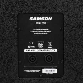 Bafle Subwoofer Pasivo 18" 500 watts Samson RSX118S