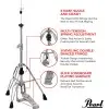 Soporte De hi-hat Pearl Demon H-930