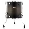 Tom De Piso Pearl Decade Maple De 14x14 Black Burst | Cuerpo Suelto | Tom Flotante - Chancha