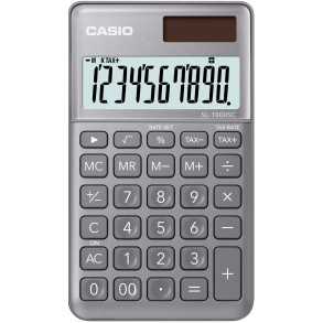 Calculadora Casio Portatil 10 digitos SL-1000SC-GY