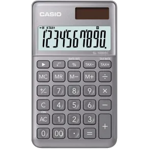 Calculadora Casio Portatil 10 digitos SL-1000SC-GY