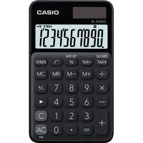 Calculadora Casio Portatil Display extra grande SL-310UC-BK Negro