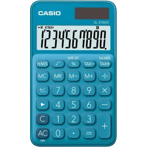 Calculadora Casio Portatil Display extra grande SL-310UC-BU Azul