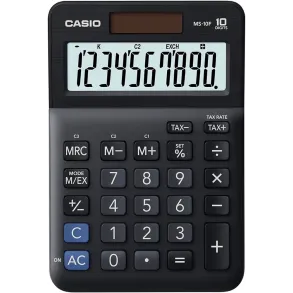 Calculadora Mini Escritorio Casio Ms-10f Solar