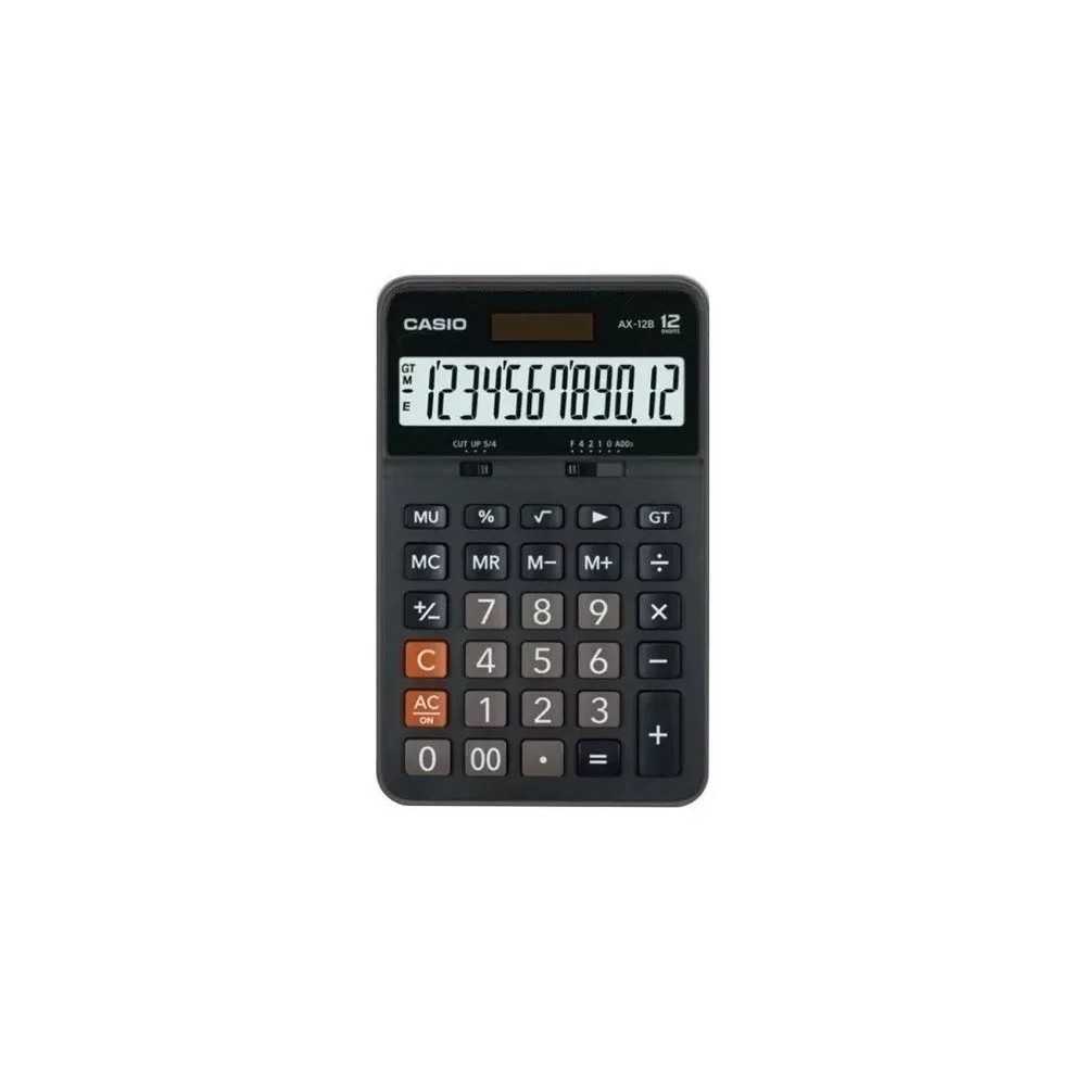 Calculadora Casio Escritorio 12 digitos AX-12B