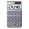 Calculadora Casio Escritorio 10 digitos NS-10SC-GY Gris metal