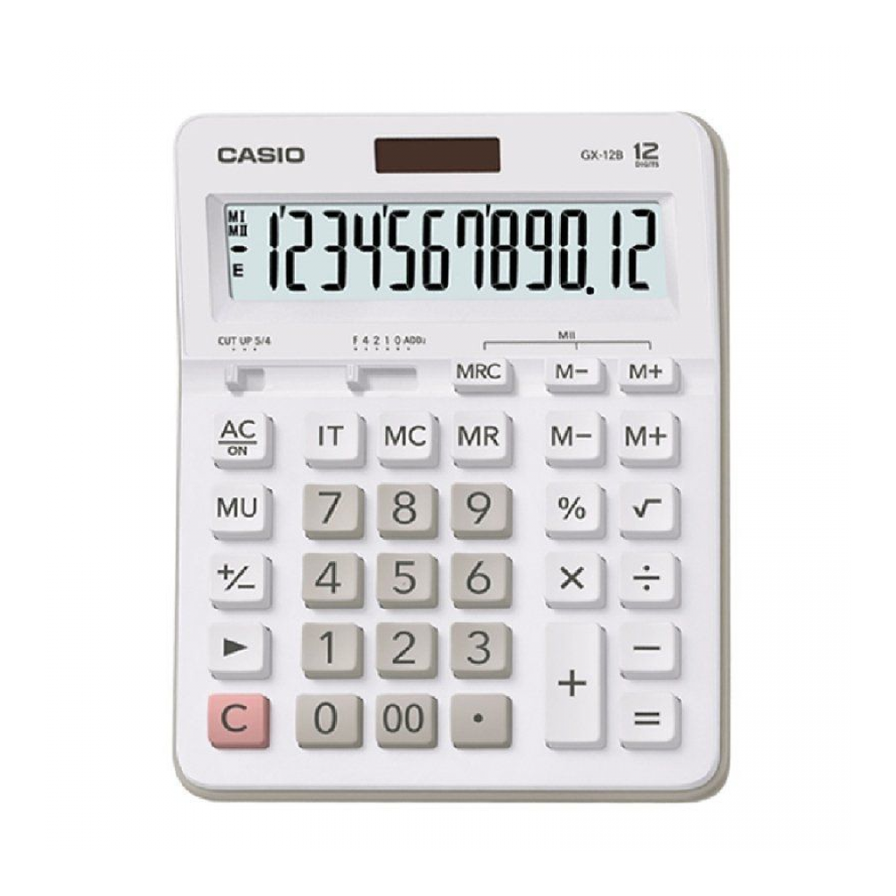 Calculadora Escritorio 12 digitos GX-12B-WE Blanco