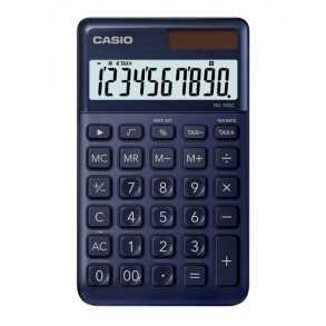 Calculadora Casio Escritorio 10 digitos NS-10SC-NY Azul Metal