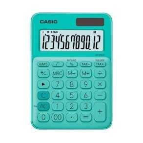 Calculadora Casio Escritorio 12 digitos MS-20UC-GN Verde