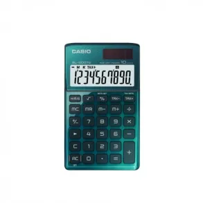 Calculadora Casio Portatil 10 digitos SL-1000TW-GN Verde