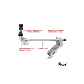 Soporte Pearl para Hi Hat Fijo Auxiliar CLH-70