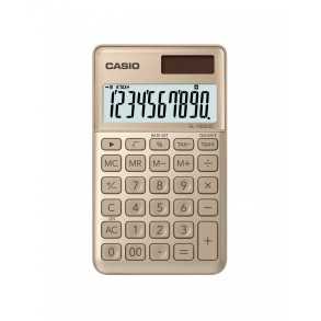 Calculadora Casio Portatil 10 digitos SL-1000SC-GD Dorado