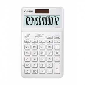 Calculadora Casio Escritorio 12 digitos JW-200SC-WE Blanco