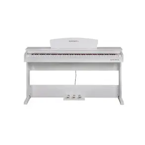 Piano Digital Kurzweil M70 88 Teclas Mueble Blanco con Banqueta
