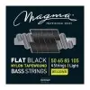 Encordado Bajo 4 Cuerdas Flat Black Magma Be400nb