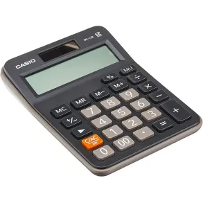 Calculadora Casio Escritorio 12 digitos Display extra grande MX-12B-BK