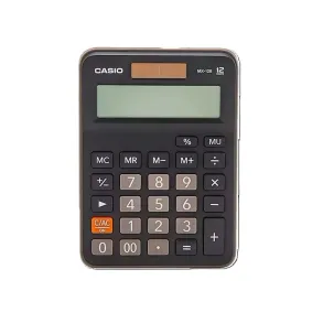 Calculadora Casio Escritorio 12 digitos Display extra grande MX-12B-BK