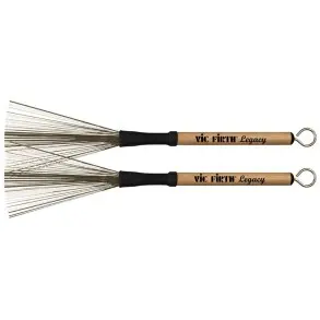 Escobillas Vic Firth Mango Madera Metálicas Legacy Lb