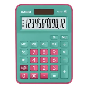 Calculadora Pantalla Grande Escritorio Casio Mx-12b Solar
