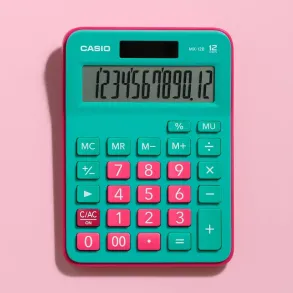Calculadora Pantalla Grande Escritorio Casio Mx-12b Solar