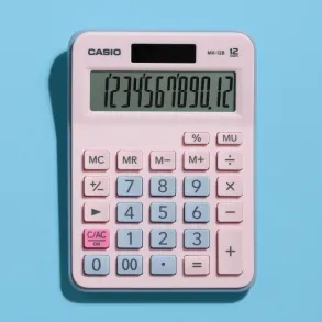 Calculadora Pantalla Grande Escritorio Casio Mx-12b Solar
