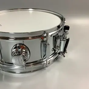 Redoblante De Acero Tambor Dixon 12x5 Cromado 6 Torres