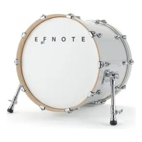 Parche Mesh Blanco 15 Pulgadas Bateria Electronica Efnote