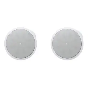 Kit X2 Parlantes Empotrar Techo Jbl Control 47c/t Blanco 75w