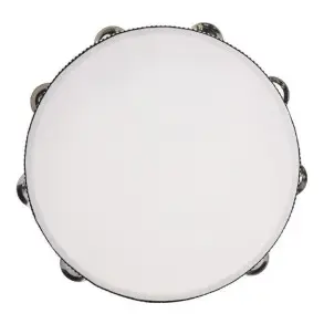 Pandereta Knight De 10 25cm Con Borde De Madera