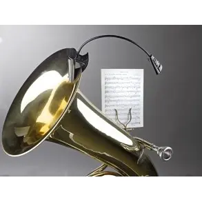 Luz De Atril Led Simple Brazo Clip | Ajustable Mesa Partituras | K&M