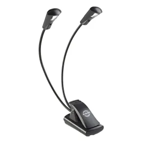 Luz De Atril Doble Flexible K&M | Accesorio Para Atril