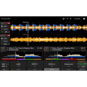 Controlador Dj All In One Sistema Pioneer Opus Quad