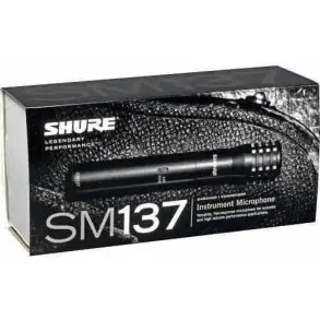 Microfono Condesner Shure Sm137 Para Vientos Coros Percusion