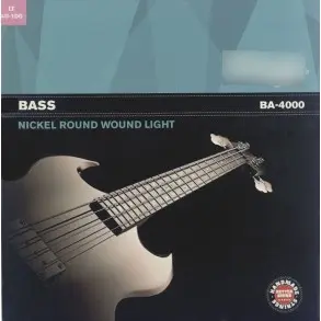 Encordado Para Bajo 040-100 Nickel Stagg Nickel 4 Cuerdas