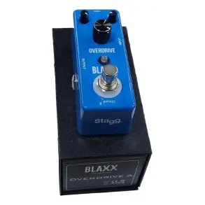 Pedal Guitarra Overdrive Stagg Bxdrivea Mini Blaxx