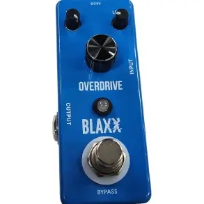 Pedal Guitarra Overdrive Stagg Bxdrivea Mini Blaxx
