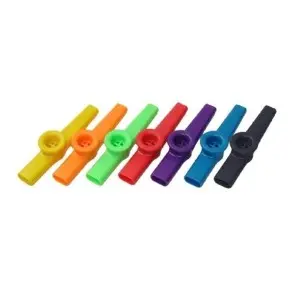 Pack 30 Kazoo Stagg De Plastico En Distintos Colores