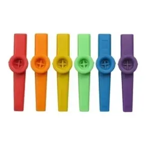 Pack 30 Kazoo Stagg De Plastico En Distintos Colores