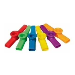 Pack 30 Kazoo Stagg De Plastico En Distintos Colores