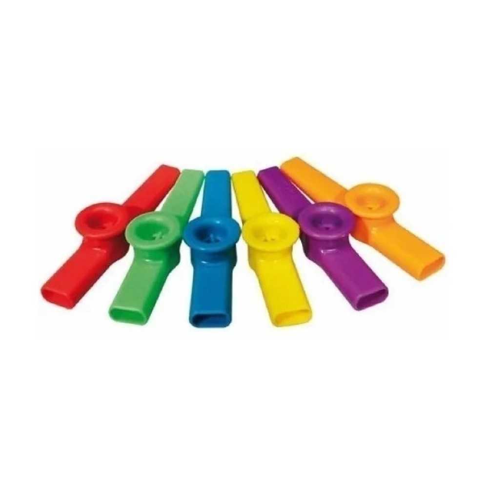 Pack 30 Kazoo Stagg De Plastico En Distintos Colores
