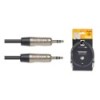 Cable Mini Plug 1 Metro Stagg Profesional Ficha Metalica