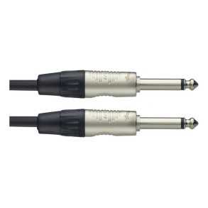 Cable Plug Plug 6 Metros Stagg Audio Ficha Metalica