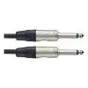 Cable Plug Plug 6 Metros Stagg Audio Ficha Metalica